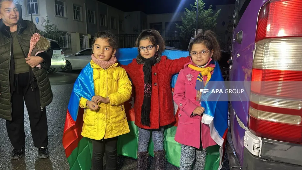 Şuşa şəhərinə növbəti köç karvanı yola salınıb - FOTO