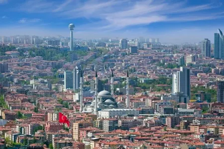 “Xilafət sarayı”nda Türkiyə bayrağı qaldırıldı - Foto