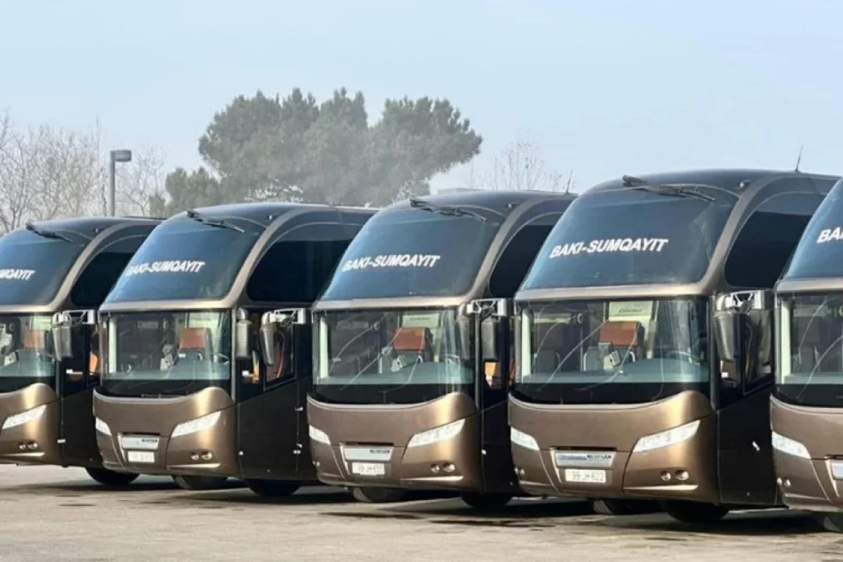 Sumqayıtda yaşayanlara ŞAD XƏBƏR - Bu avtobuslar...