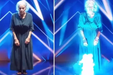İstedad yarışmasında yaşlı qadının dəyişimi tamaşaçıları şok etdi - VİDEO