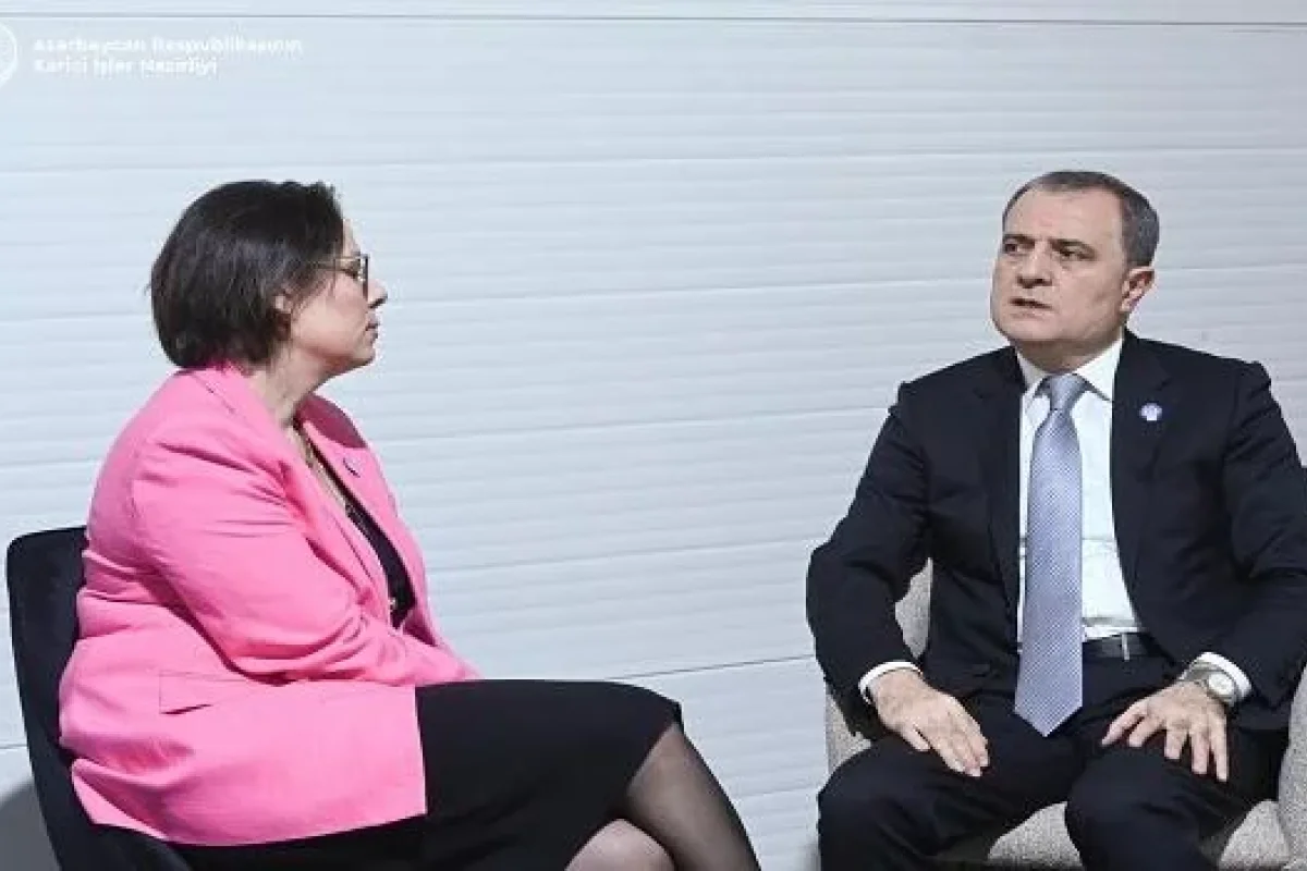 Bayramov isveçli həmkarı ilə görüşdü