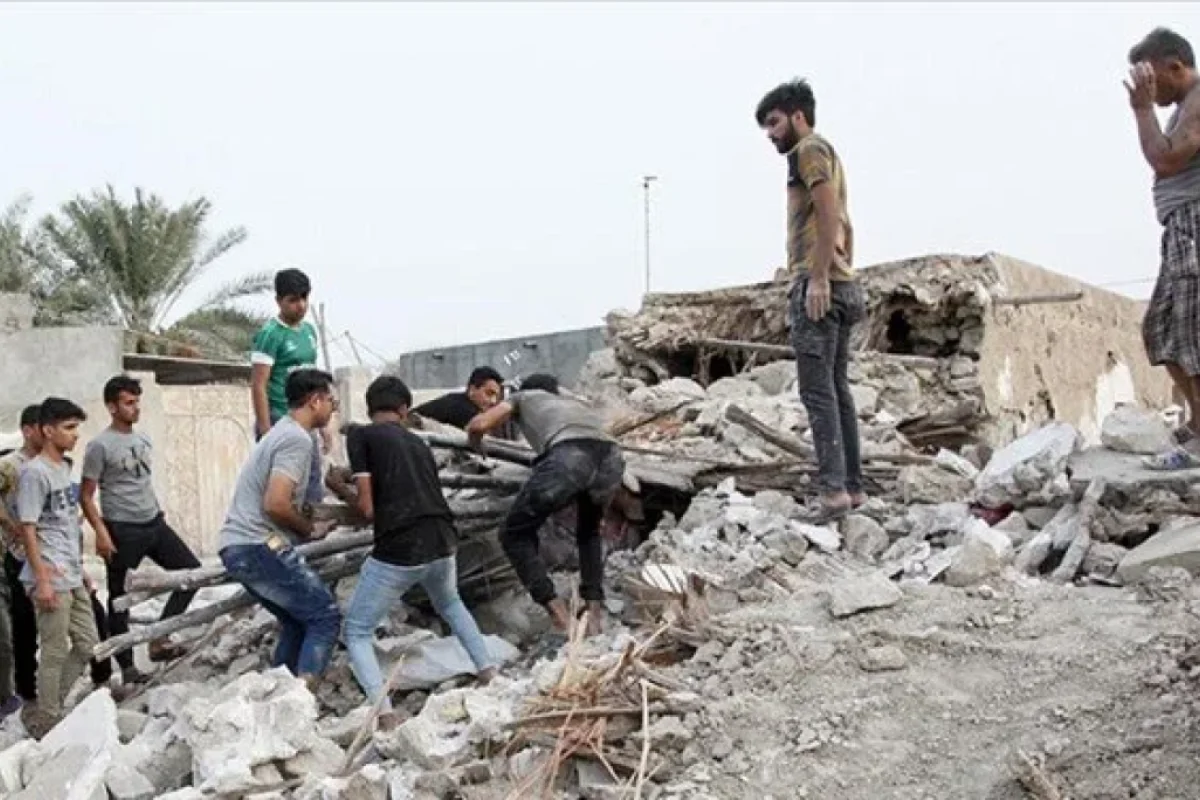 İrandakı zəlzələnin dəhşətli nəticəsi: - HESABAT