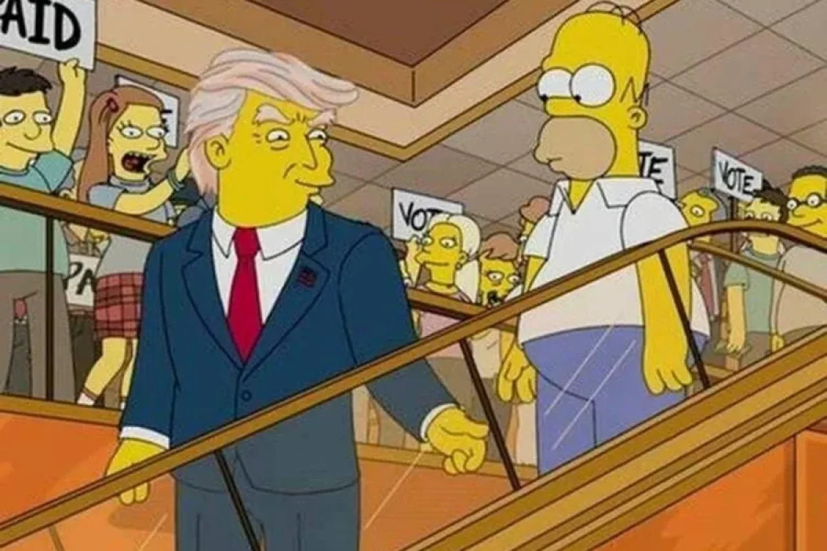 "Simpsonlar" yenə hər şeyi - BİLDİLƏR