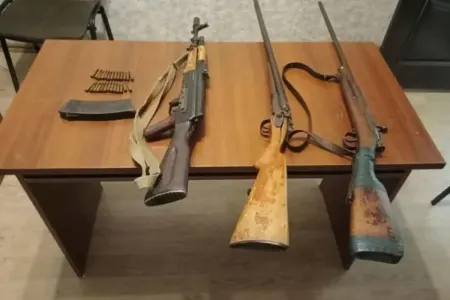Vətəndaşlardan avtomat, tapança və tüfənglər götürüldü