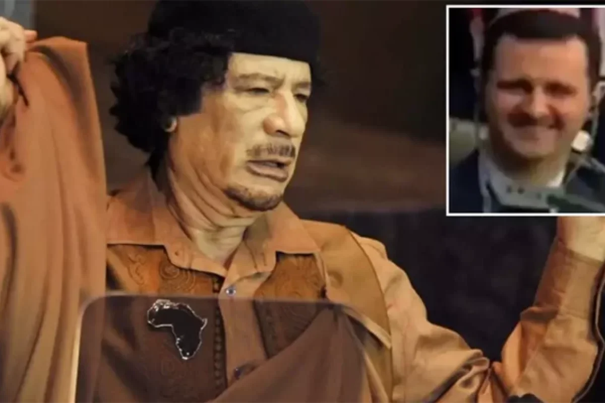 Qəzzafi “Sıra sizə də gələcək” deyəndə, - Əsəd gülmüşdü - VİDEO