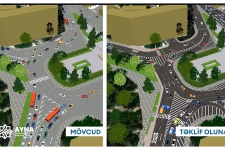 Bəzi prospekt və küçələrdə piyada keçidlərinin yeri dəyişdirilir