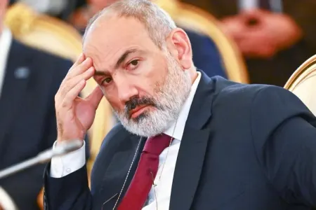 Paşinyan evdə soyuqdan donur