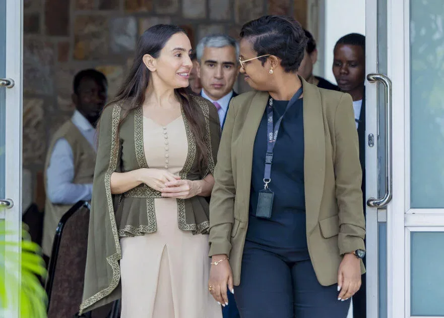 Leyla Əliyeva Kiqali Soyqırımı Memorialını ziyarət edib - FOTO