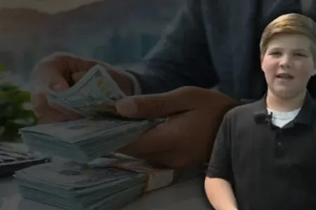 10 yaşlı uşaq milyonçu oldu