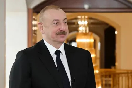 İlham Əliyev Dmitri Kiselyova müsahibə verdi