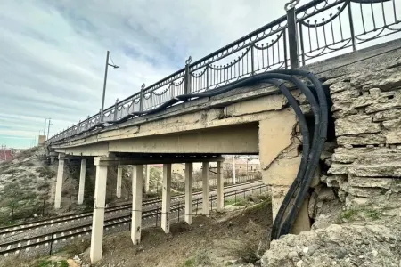 Sumqayıtı Saray qəsəbəsi ilə birləşdirən körpü sökülür
