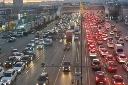 Ziya Bünyadov prospektində qəza olub - FOTO