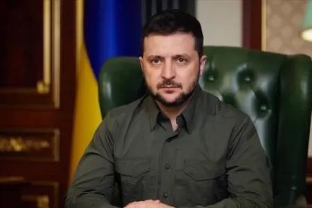 Zelenski Qərb qoşunlarının Ukraynaya göndərilməsi ideyasını dəstəklədi