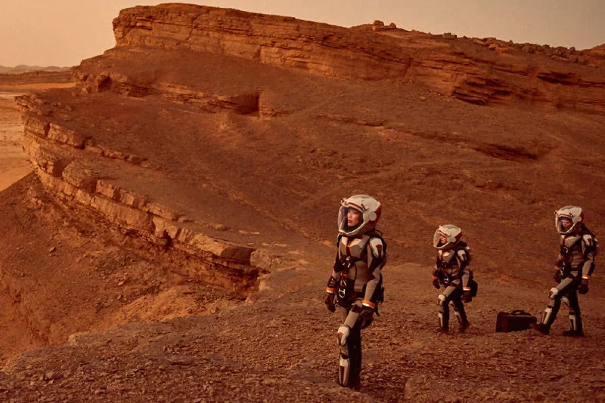 Marsda insan qanından evlər tikiləcək - FOTO