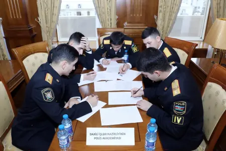 Polis Akademiyası hüquq olimpiadasında qalib oldu - FOTOlar