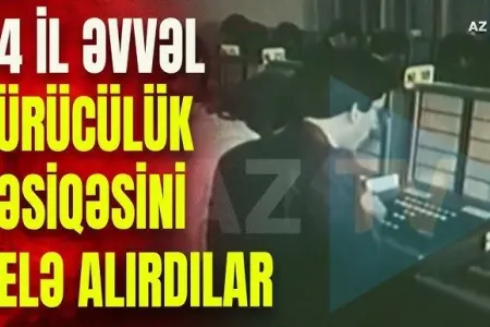 54 il əvvəl sürücülük vəsiqəsini belə alırdılar – - Qızıl Fond”dan NADİR GÖRÜNTÜLƏR - VİDEO