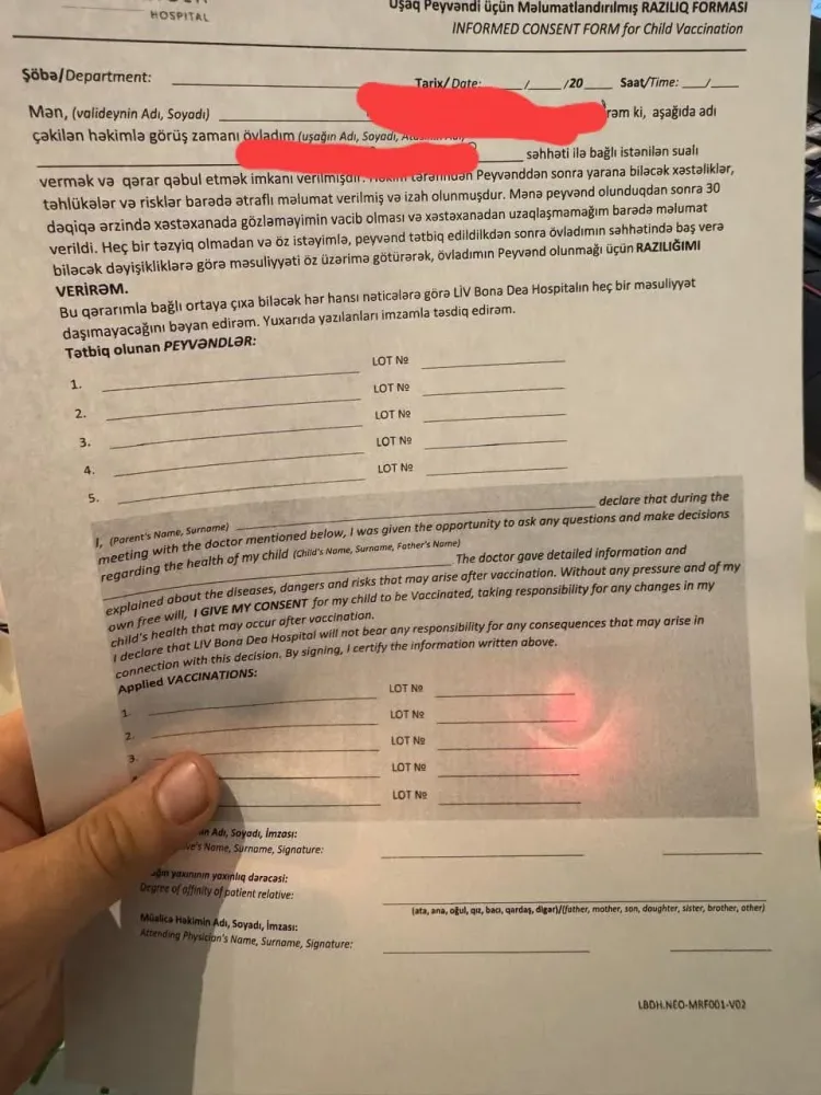 Bakıda məşhur klinikada ŞOK: - Buna görə məsuliyyət daşımadığını deyir