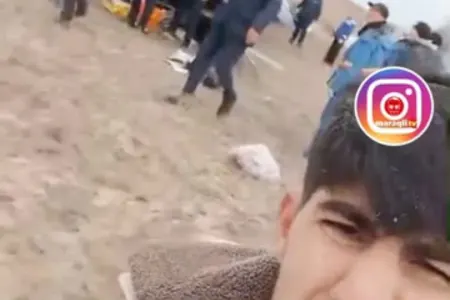 Qəzada ən şanslı bəlkə də o oldu... - İlk çıxan sərnişin