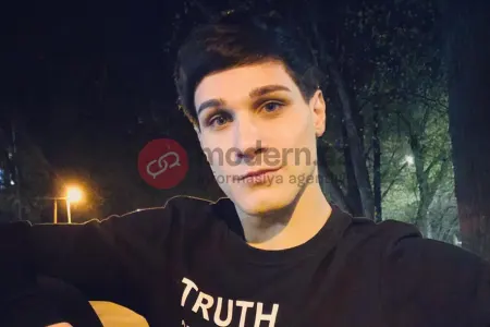 Təyyarə qəzasında həlak olan Ramin - FOTO