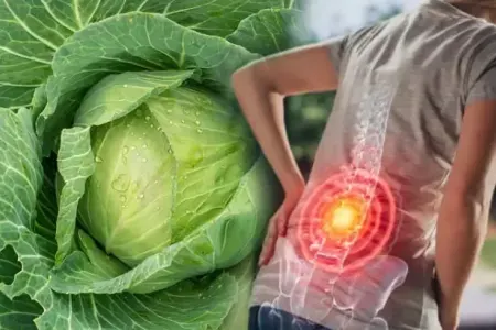 Kələm yarpaqları ilə bel ağrısına təbii çarə - sadəcə bunu etmək lazımdır