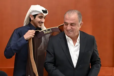 Fatih Terim "Əş-Şabab"la ilk məşqinə çıxıb