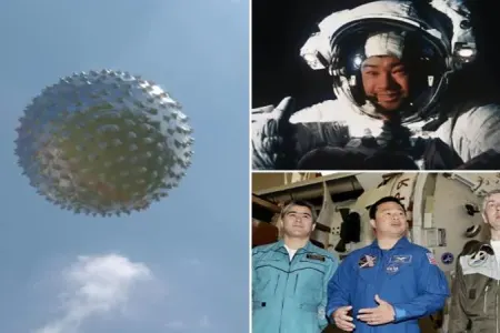 Astronavt iki sirli UNO ilə qarşılaşdı