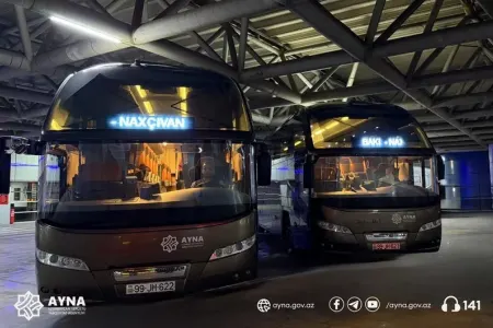 "BakuBus" Naxçıvana sərnişin daşıyacaq