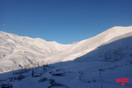 Bu əraziyə 14 sm qar yağdı