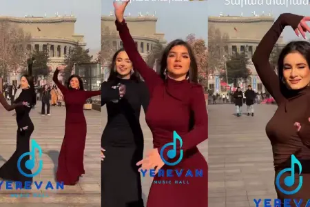 Ermənilər bu dəfə "Tərəkəmə" oyun havamızı oğurladılar - axçilərin İrəvanda rəqsi ...