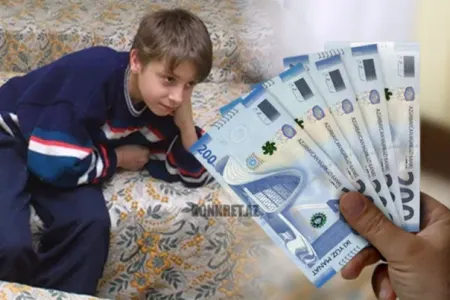 Uşaqlar üçün 235 manat - Qüvvəyə mindi