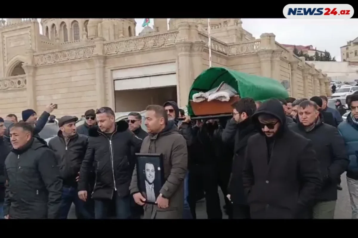 Azər Baxşəliyevin dəfnindən görüntülər - FOTO+ VİDEO