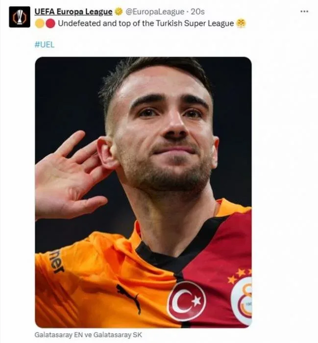 UEFA-dan qəzəb doğuran paylaşım - Şəkillər