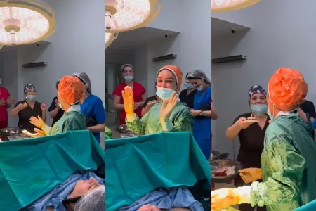 Əməliyyat zamanı doğum günü: - Cərrah xəstənin həyatını heçə saydı