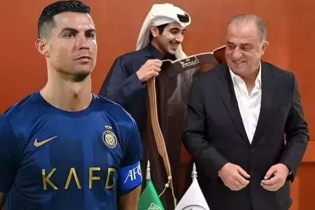 Ronaldo Fatih Terimin nəvəsini ağlatdı - VİDEO