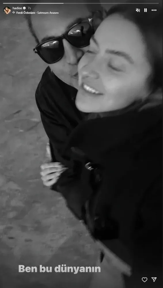 Hadise ilk dəfə sevgilisini göstərdi