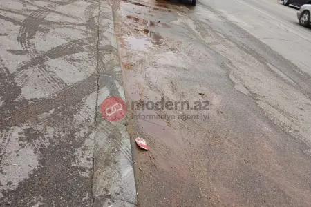 Yasamalda küçəni qan götürüb: - sakinlər narazıdır