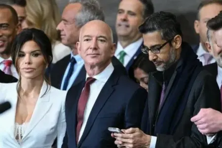 Milyarderlər Trampın andiçmə mərasimində -