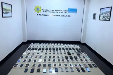 140 ədəd müxtəlif markalı mobil telefon aşkar edildi