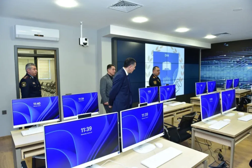 Millət vəkilləri Polis Akademiyasının yeni tədris binasında olublar -