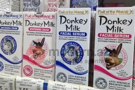 Bakıda marketdə eşşək südü satılır?