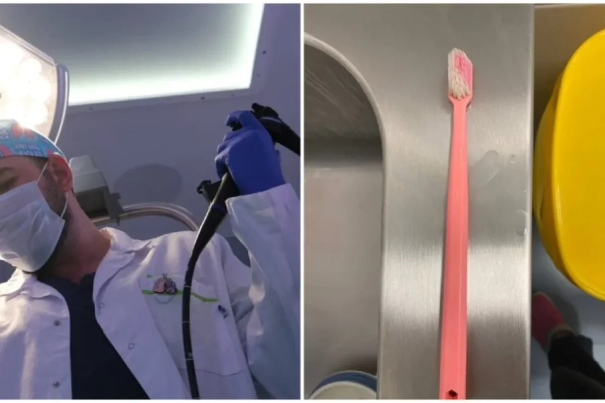 DƏHŞƏT: Məktəbli qız diş fırçasını - UDDU