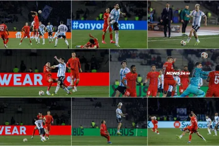 “Qarabağ” - FCSB qarşılaşmasından - ÖZƏL FOTOLAR