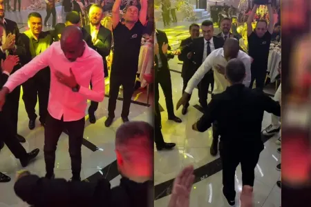 "Qarabağ"ın ulduzunun toyda rəqsi gündəm oldu - VİDEO