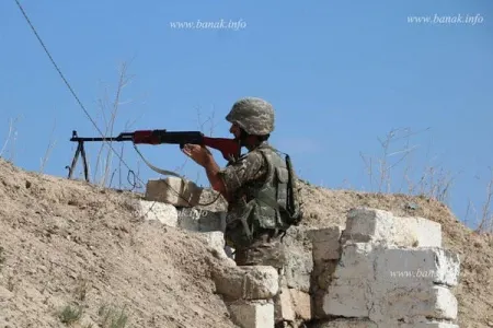 Ermənilərdən növbəti təxribat: Kəlbəcər istiqamətində... - Foto