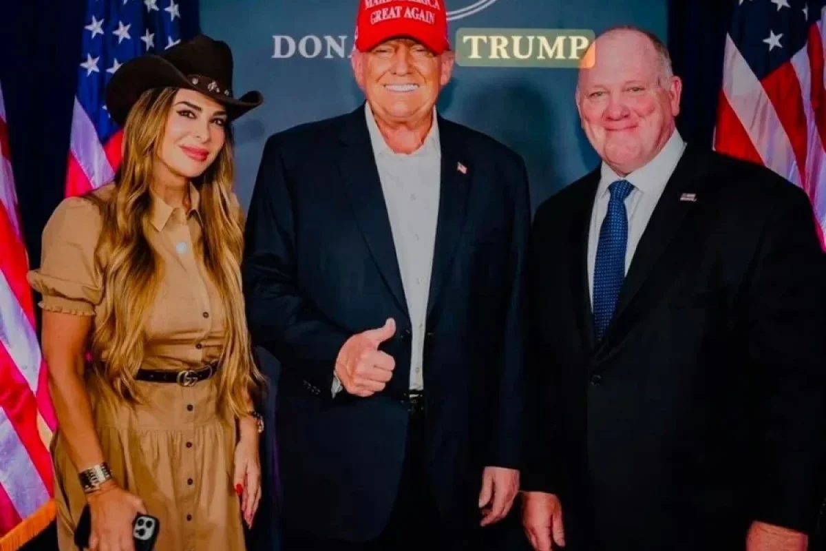 Trampın ən yaxın dostu sirlərini - AÇDI - Arvadı...