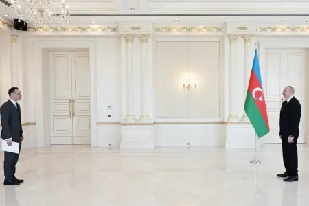 Prezident Qorazd Rençelin etimadnaməsini qəbul etdi