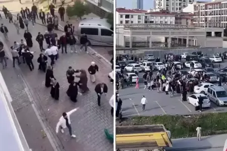 Toyda tərəflər arasında DAVA: - İşə polis qarışdı - VİDEO