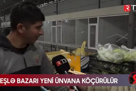 Yeni Keşlə bazarından görüntülər - SATICILAR NƏLƏR DANIŞDI?