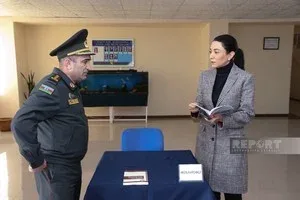 Səbinə Əliyeva Təlim və Tədris Mərkəzində seçki prosesini müşahidə edib