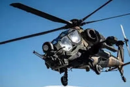 Hərbi helikopterlərimiz havaya QALXDI - FOTOLAR